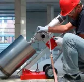 Установка алмазного свердління от100 до 300 мм на похилій станині